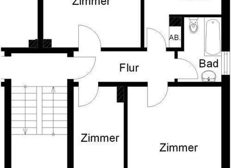Wohnung zur Miete 593 € 3 Zimmer 66,9 m² 1. Geschoss frei ab 08.03.2026 Hünertshagen 22 Aumund-Hammersbeck Bremen 28755