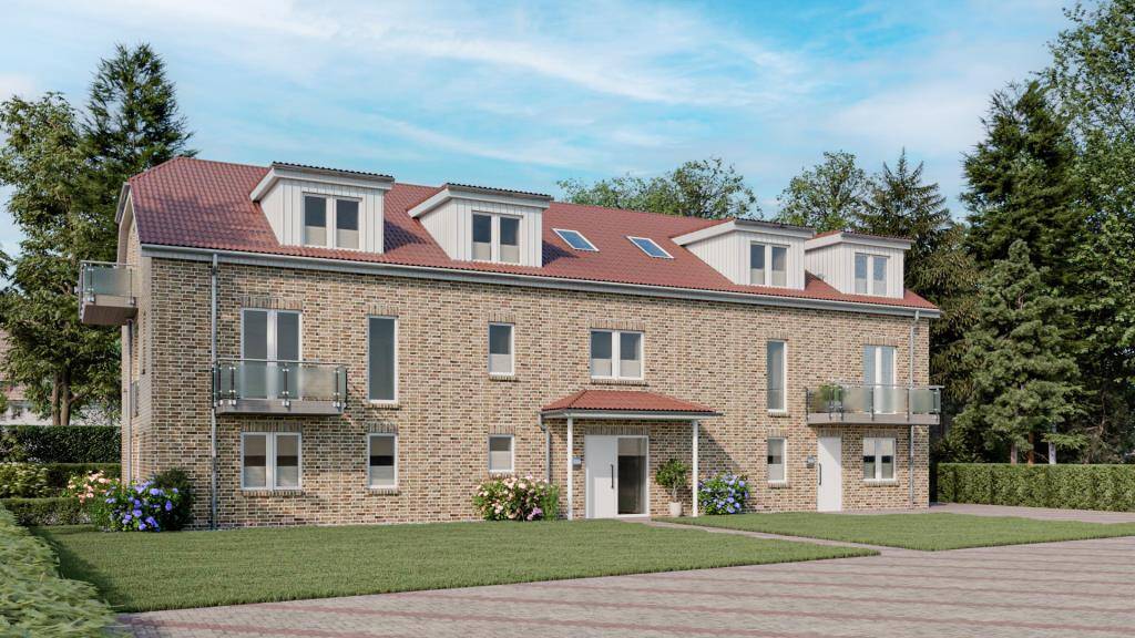 Immobilie in Horst - Neubau-Erdgeschosswohnung mit Terrasse - Bild 1