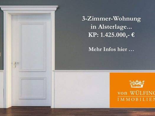 Wohnung zum Kauf 1.425.000 € 3 Zimmer 102 m² Winterhude Hamburg 22301