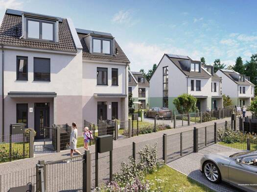 Doppelhaushälfte zur Miete - Erstbezug 1.950 € 4 Zimmer 125 m² 256 m² Grundstück frei ab 01.04.2026 Hohenbinde Erkner 15537