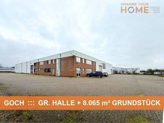 Halle/Industriefläche zum Kauf 1.500.000 € 3.350 m² Lagerfläche Goch Goch 47574
