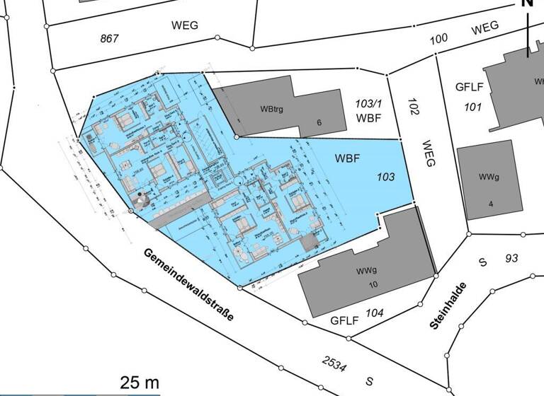 Wohnung zum Kauf provisionsfrei 262.000 € 2 Zimmer 60,8 m²<br/>Wohnfläche 1.<br/>Geschoss Gemeindewaldstraße 10 Tannheim Villingen-Schwenningen 78052