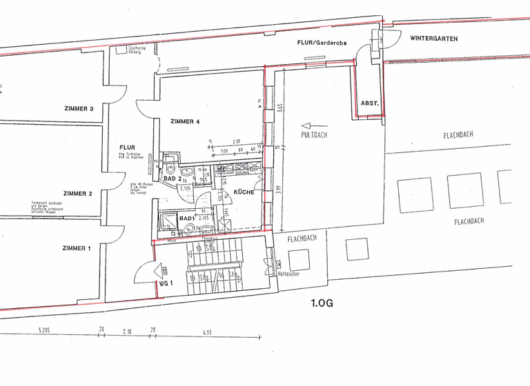 Wohnung zur Miete 1.700 € 4 Zimmer 159,9 m² 1. Geschoss frei ab 01.04.2026 Grapengießerstraße 4 Altstadt Lüneburg 21335