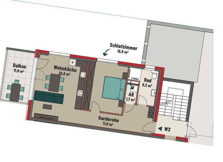 Wohnung zum Kauf 2 Zimmer 61,3 m² Ramsau im Zillertal 6284