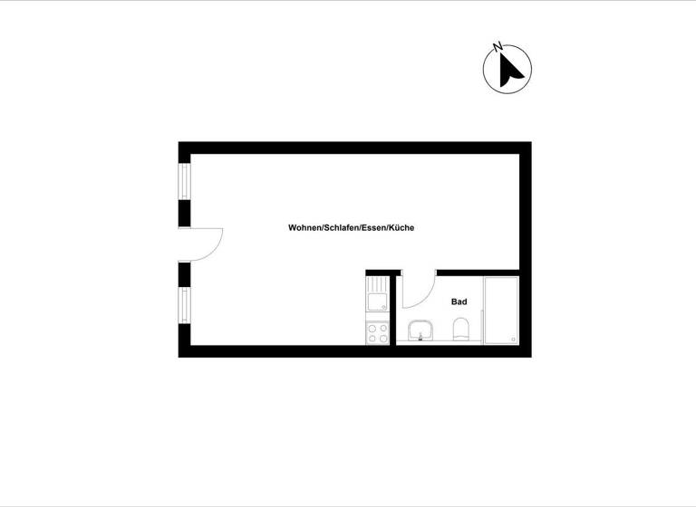 Studio zum Kauf 191.820 € 1 Zimmer 48 m² Klink 17192