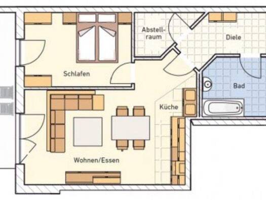 Wohnung zur Miete 770 € 2 Zimmer 69 m² Geschoss 2/3 frei ab 01.08.2026 Berliner Straße 2 b Schrobenhausen 86529