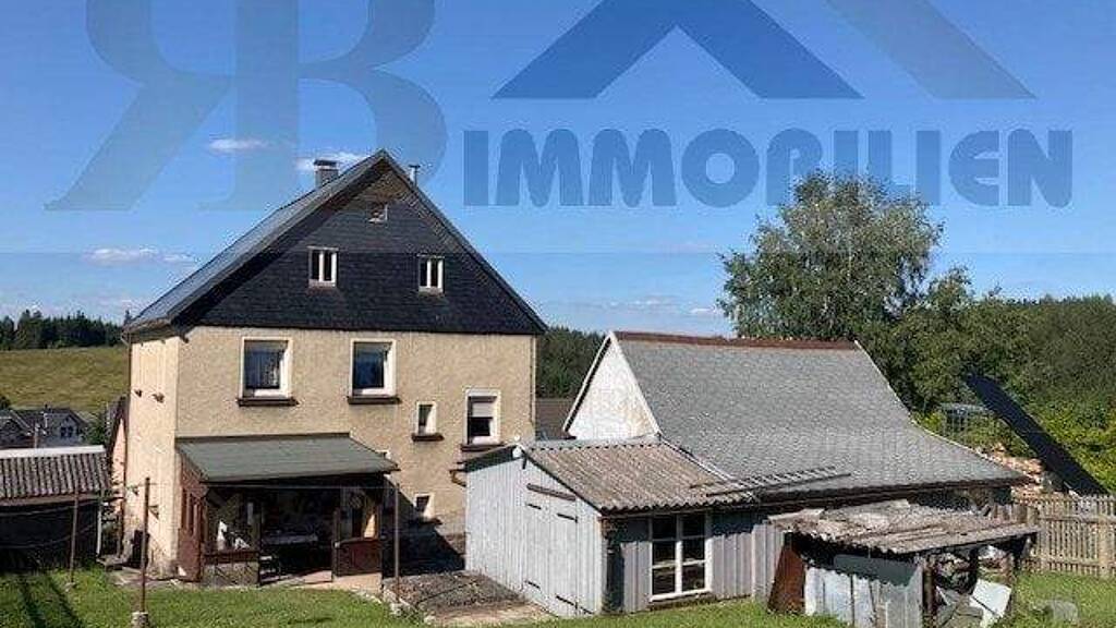 Einfamilienhaus zum Kauf 120.000 € 5 Zimmer 200 m² 940 m² Grundstück frei ab sofort Stützengrün 08328
