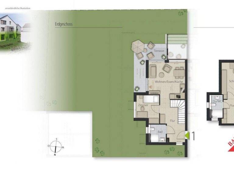 Wohnung zum Kauf - Neubau provisionsfrei 675.000 € 3 Zimmer 87 m² Rohr Stuttgart 70565