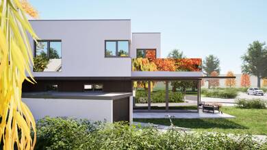 Doppelhaushälfte zum Kauf - Neubau provisionsfrei 4 Zimmer 147 m² 310 m² Grundstück Pilling-Siedlung Perkam 94368