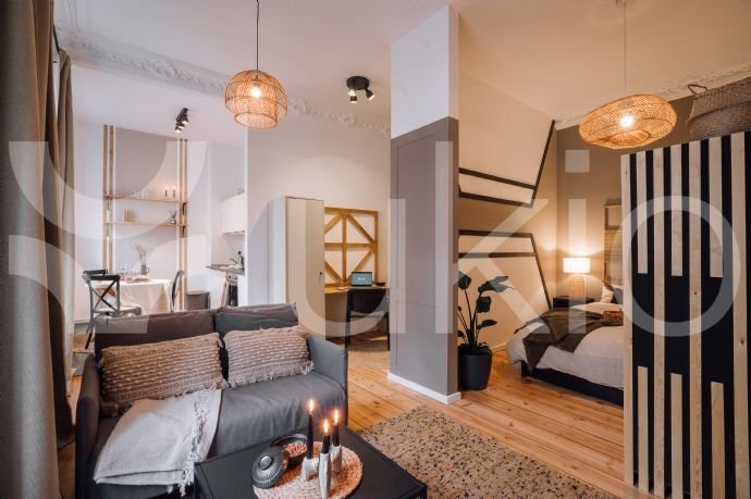 Studio zur Miete 1.375 € 1 Zimmer 42 m²<br/>Wohnfläche 2.<br/>Geschoss Stargarder Straße 73 Prenzlauer Berg Berlin 10437