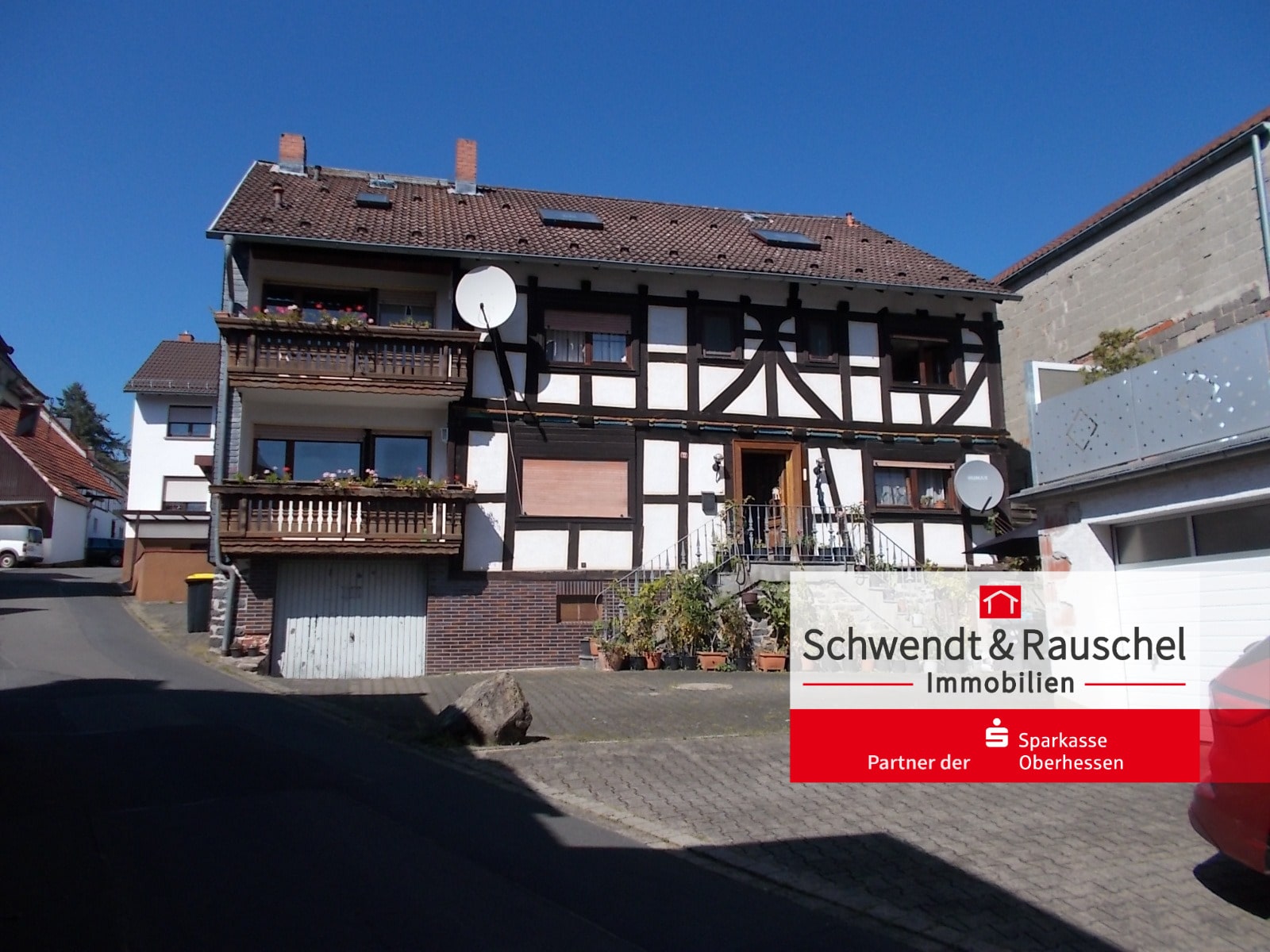 Mehrfamilienhaus zum Kauf 245.000 € 10 Zimmer 273 m²<br/>Wohnfläche 304 m²<br/>Grundstück Gedern Gedern 63688