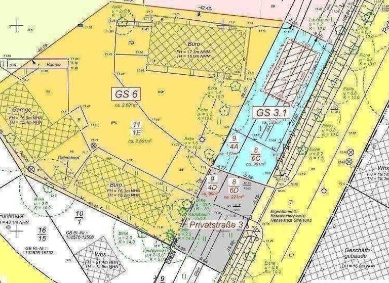 Grundstück zum Kauf provisionsfrei 729 m² Grundstück Tribseer Stralsund 18437