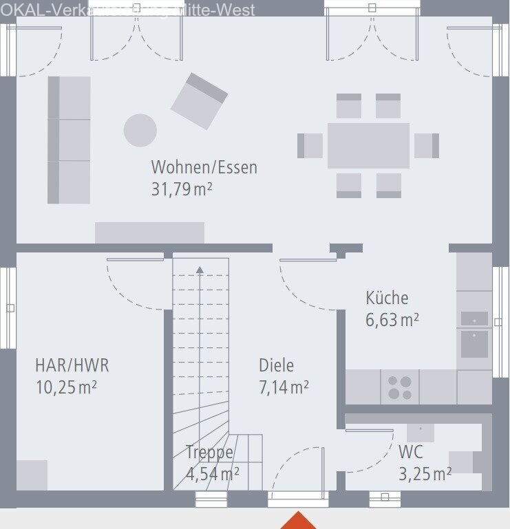 Einfamilienhaus zum Kauf provisionsfrei 359.900 € 4 Zimmer 124,8 m²<br/>Wohnfläche 650 m²<br/>Grundstück Simmern 55469