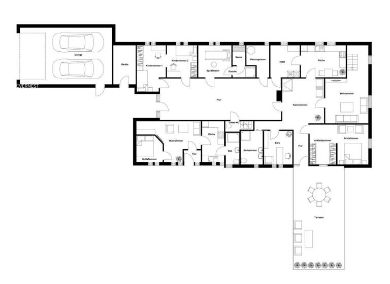 Einfamilienhaus zum Kauf 287.800 € 12 Zimmer 272,7 m² 1.063 m² Grundstück Warmsen 31606