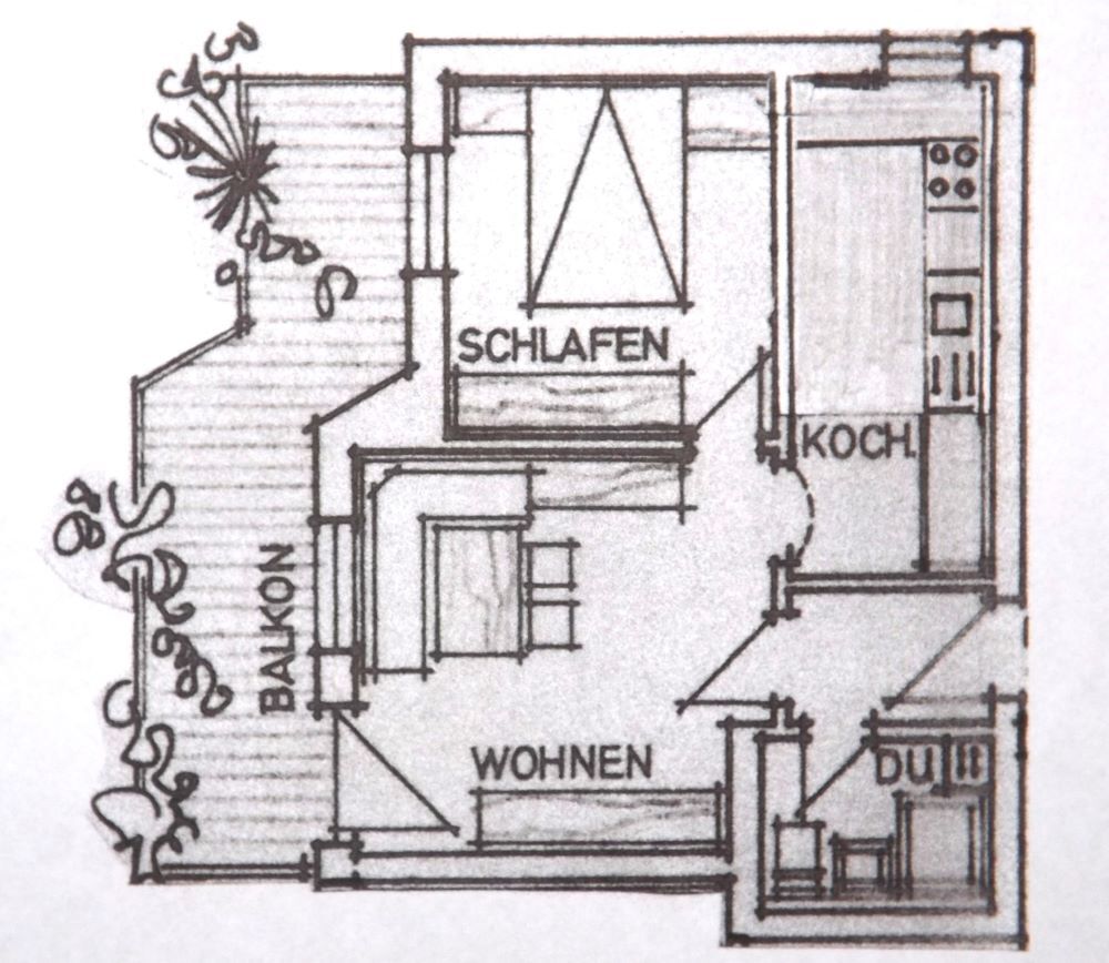 Wohnung zur Miete 460 € 2 Zimmer 38,2 m²<br/>Wohnfläche 1.<br/>Geschoss ab sofort<br/>Verfügbarkeit Hofen Sonthofen 87527