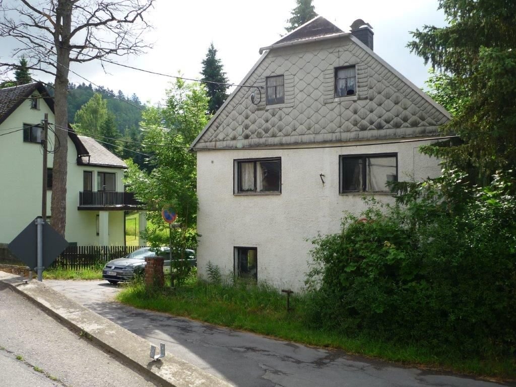 Haus zum Kauf 16.500 € 1.628 m²<br/>Grundstück Hallbacher Str. 123 Pfaffroda-Hallbach Olbernhau 09526