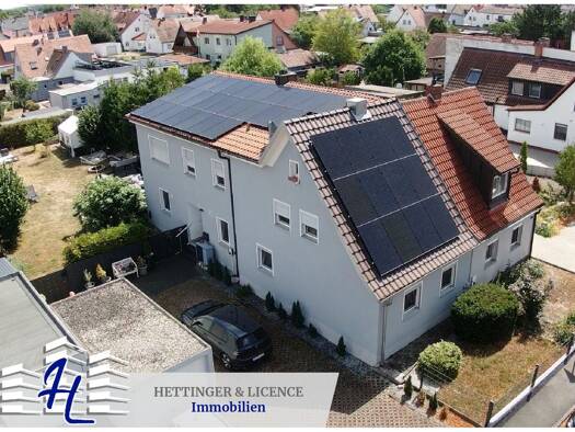 Doppelhaushälfte zum Kauf 595.000 € 6 Zimmer 186 m² 691 m² Grundstück Kitzingen Kitzingen 97318