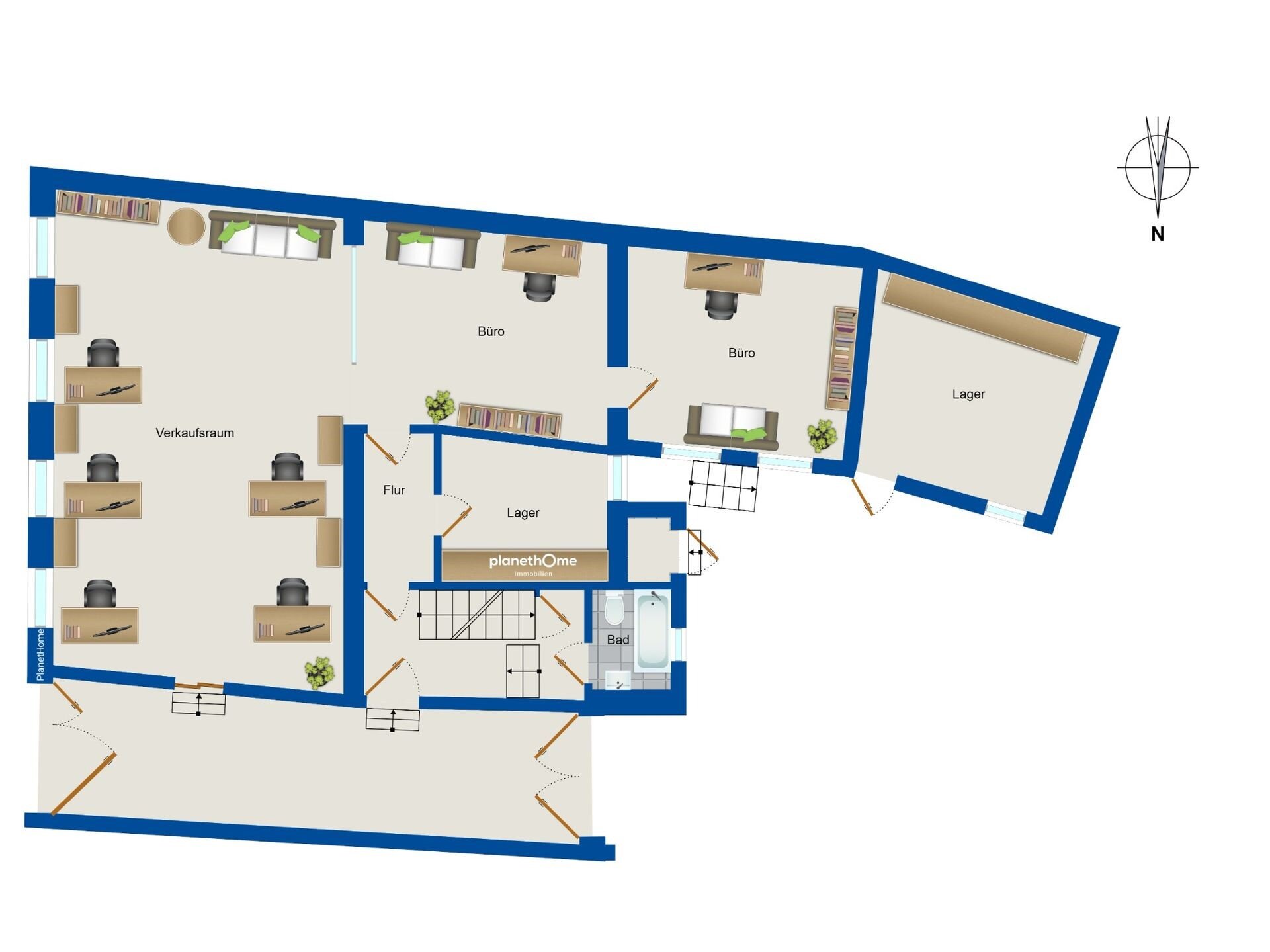 Mehrfamilienhaus zum Kauf als Kapitalanlage geeignet 1.190.000 € 21 Zimmer 536 m²<br/>Wohnfläche 806 m²<br/>Grundstück Stadtmitte Cottbus 03044