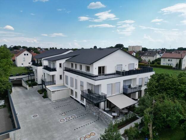 Wohnung zur Miete 1.080 € 2 Zimmer 62,4 m² Wehringen 86517