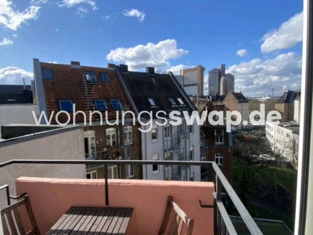 Wohnung zur Miete Tauschwohnung 530 € 2 Zimmer 44 m² 6. Geschoss Neustadt-Süd Köln 50674