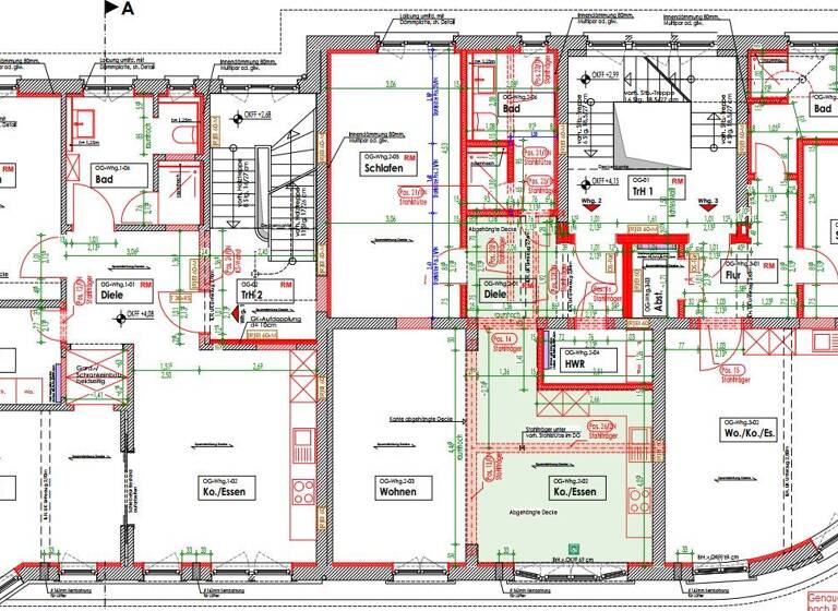Wohnung zur Miete 790 € 2 Zimmer 71,8 m² 1. Geschoss frei ab sofort Lohne Lohne (Oldenburg) 49393