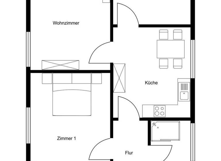 Wohnung zum Kauf 448.500 € 3 Zimmer 61 m² 1. Geschoss Stammannstraße 3 Winterhude Hamburg 22303