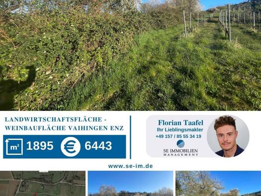 Grundstück zum Kauf 6.443 € 1.895 m² Grundstück Vaihingen Vaihingen an der Enz 71665