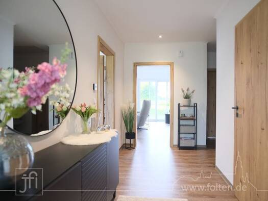 Einfamilienhaus zur Miete 1.295 € 2 Zimmer 120,7 m² 1.000 m² Grundstück frei ab 01.12.2026 Holthusen Weener 26826