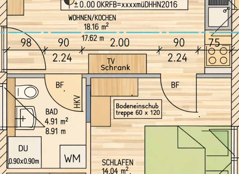 Bungalow zum Kauf provisionsfrei als Kapitalanlage geeignet 129.000 € 2 Zimmer 40 m² 411 m² Grundstück Friedrichsthal Schwerin 19057