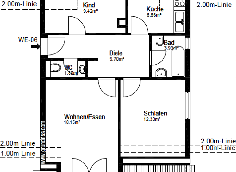 Wohnung zum Kauf 249.000 € 3 Zimmer 63 m² 3. Geschoss Blankensteinstraße 24 Zazenhausen Stuttgart Zuffenhausen 70437