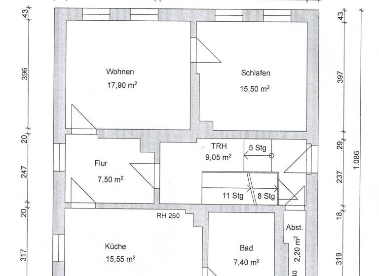 Wohnung zur Miete 420 € 2 Zimmer 64 m² EG Sonneberg 96515