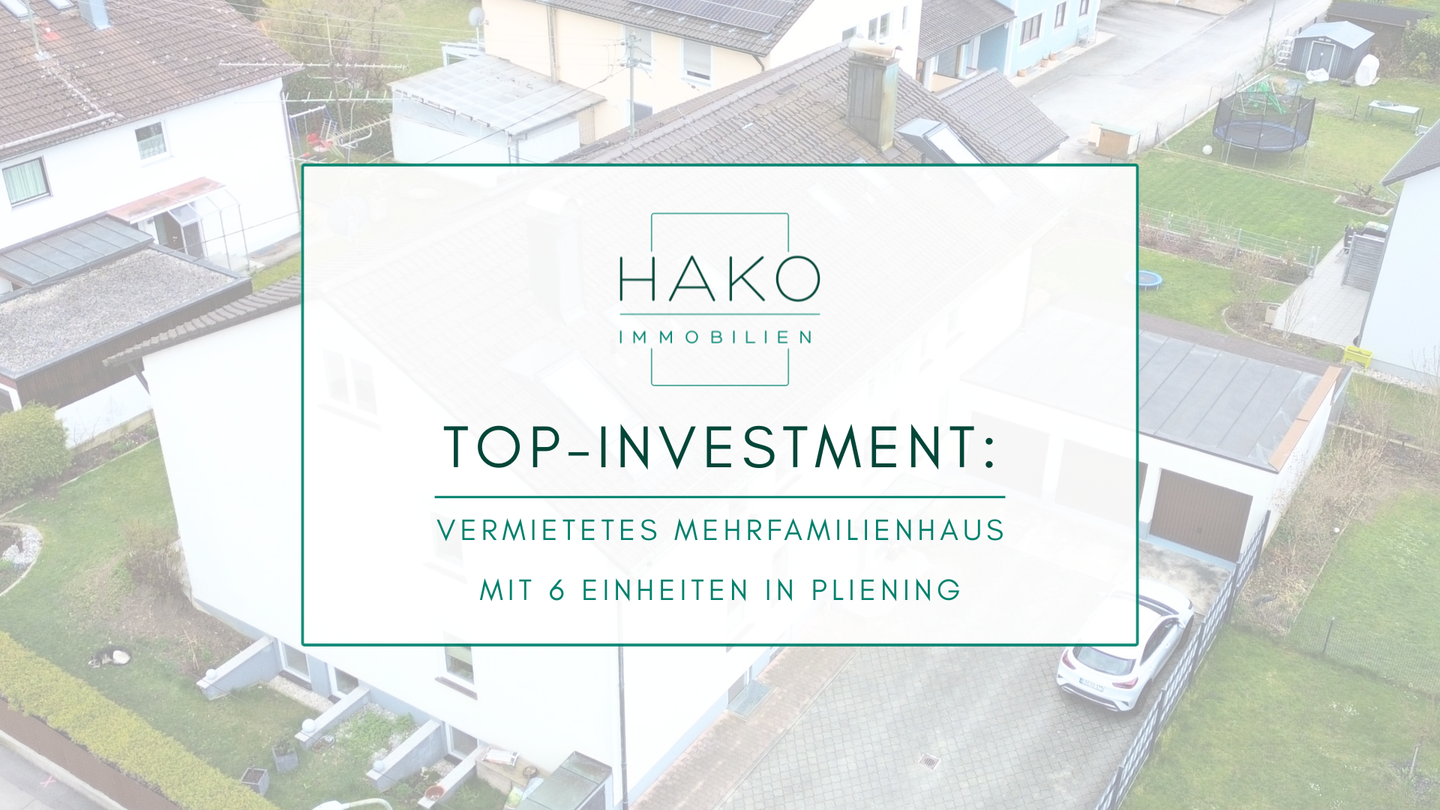 Immobilie in Pliening - Attraktives Investment: Gepflegtes Mehrfamilienhaus mit 6 Wohnungen in ruhiger Lage - Bild 0