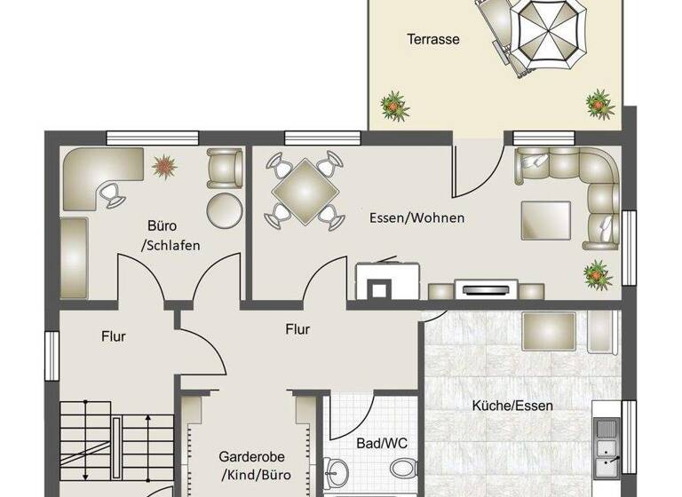 Mehrfamilienhaus zum Kauf 599.000 € 8 Zimmer 210 m² 526 m² Grundstück Gerlenhofen Neu-Ulm / Gerlenhofen 89233