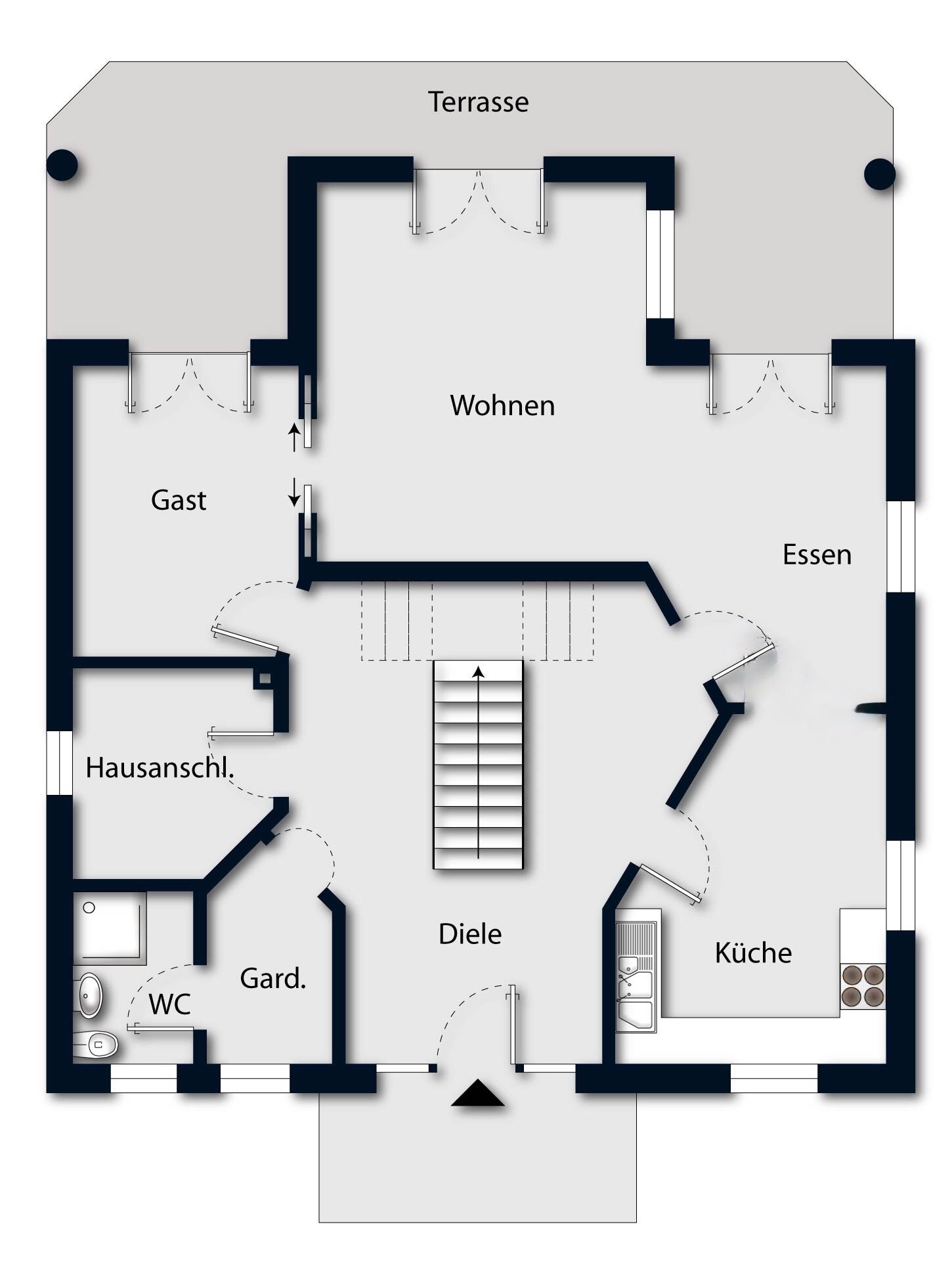 Einfamilienhaus zum Kauf 695.000 € 6 Zimmer 195 m²<br/>Wohnfläche 517 m²<br/>Grundstück Langenhagen - Brink Langenhagen 30851