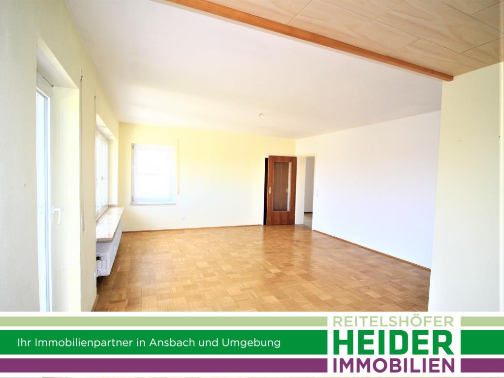 Wohnung zur Miete 900 € 4 Zimmer 120 m²<br/>Wohnfläche 1.<br/>Geschoss Hennenbach Ansbach 91522