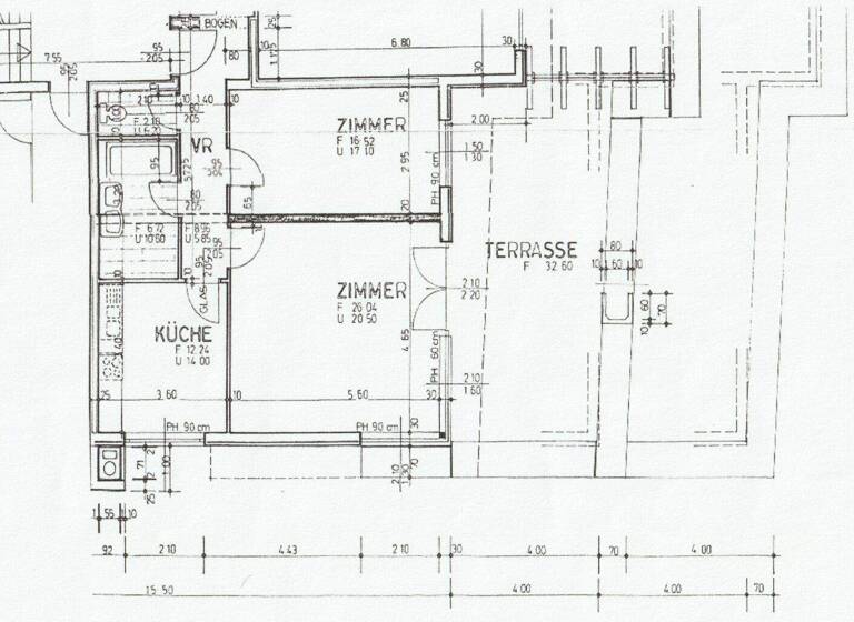 Terrassenwohnung zur Miete 1.400 € 2 Zimmer 73 m² 2. Geschoss frei ab 01.05.2026 Höhenstraße 20 Hötting Innsbruck 6020
