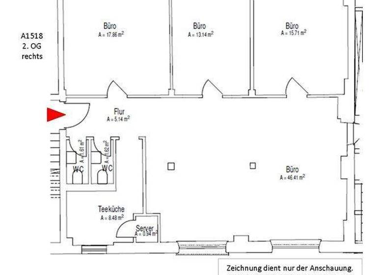 Bürofläche zur Miete 10,50 € 111 m² Bürofläche teilbar ab 111 m² Innenstadt Rosenheim 83022