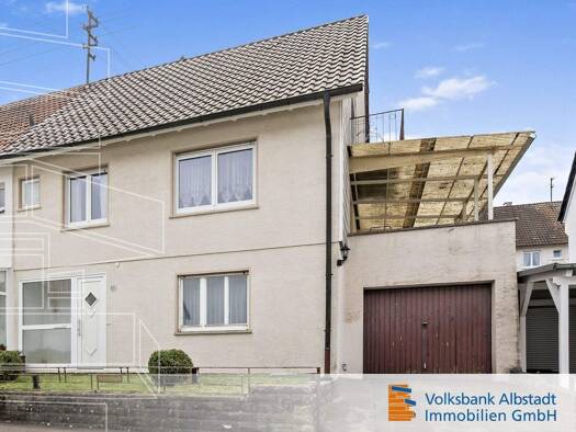 Doppelhaushälfte zum Kauf 195.000 € 3 Zimmer 97 m² 256 m² Grundstück Tailfingen Albstadt 72461