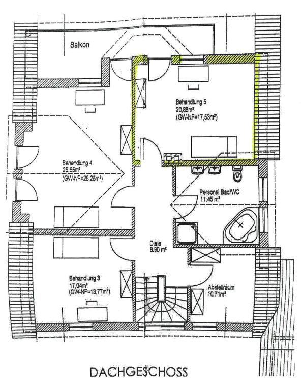 Praxis zur Miete 500 € 1 Zimmer 18 m²<br/>Bürofläche Niedertraubling Obertraubling 93083