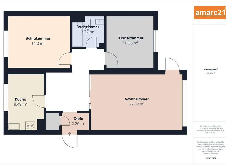 Wohnung zum Kauf 99.000 € 3 Zimmer 80 m² 3. Geschoss Olefstraße 48 Mariaweiler Düren / Mariaweiler 52353