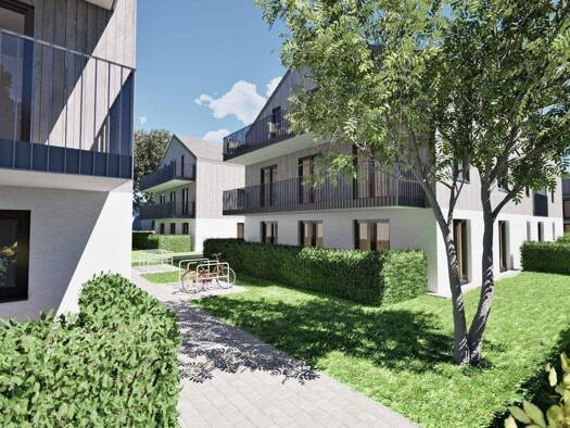 Wohnung zum Kauf - Erstbezug provisionsfrei als Kapitalanlage geeignet 348.000 € 2 Zimmer 45,5 m² Prien Prien am Chiemsee 83209