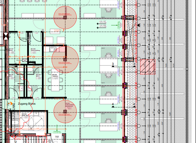 Bürofläche zur Miete - Erstbezug 230 m² Bürofläche teilbar ab 230 m² Amelsbüren Münster 48163