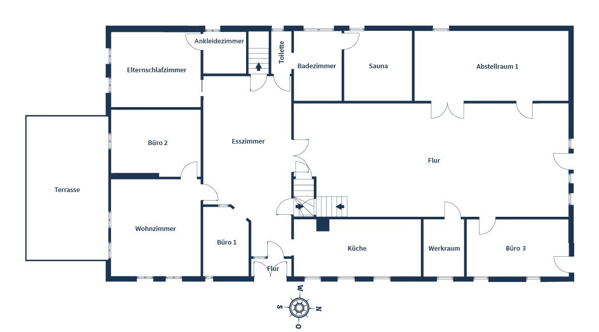 Einfamilienhaus zum Kauf 279.000 € 9 Zimmer 223 m²<br/>Wohnfläche 1.028 m²<br/>Grundstück Neubruchhausen Bassum 27211