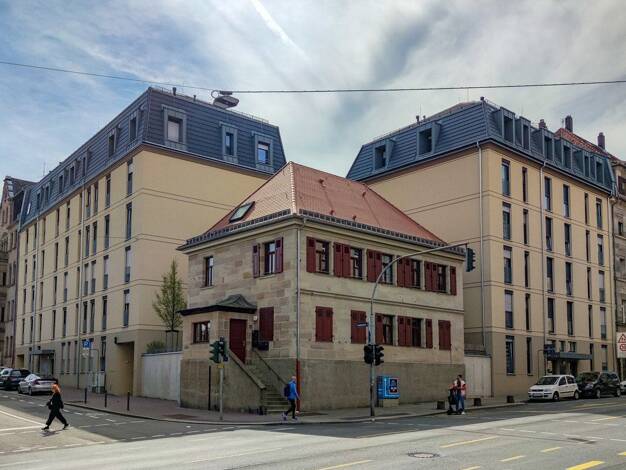 Wohnung zur Miete 680 € 2 Zimmer 45,7 m² EG frei ab sofort Schwabacher Straße 53 Südstadt Fürth 90763