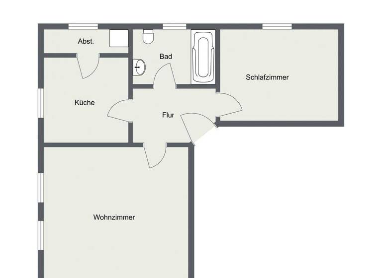 Wohnung zur Miete 450 € 2 Zimmer 59,9 m² frei ab sofort Eisfeld 98673