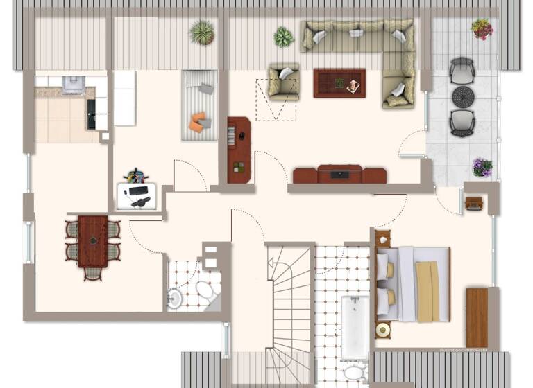 Mehrfamilienhaus zum Kauf 469.000 € 9 Zimmer 165 m² 620 m² Grundstück Waldprechtsweier Malsch 76316