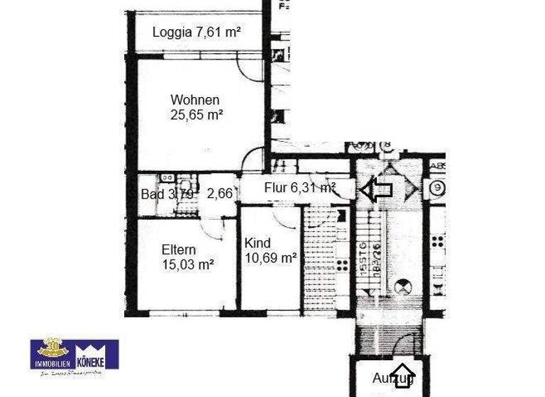 Wohnung zum Kauf 289.000 € 3 Zimmer 73 m² Weidedamm Bremen 28215