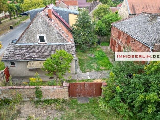Doppelhaushälfte zum Kauf 89.000 € 3 Zimmer 97 m² 227 m² Grundstück Groß-Ziethen Kremmen 16766