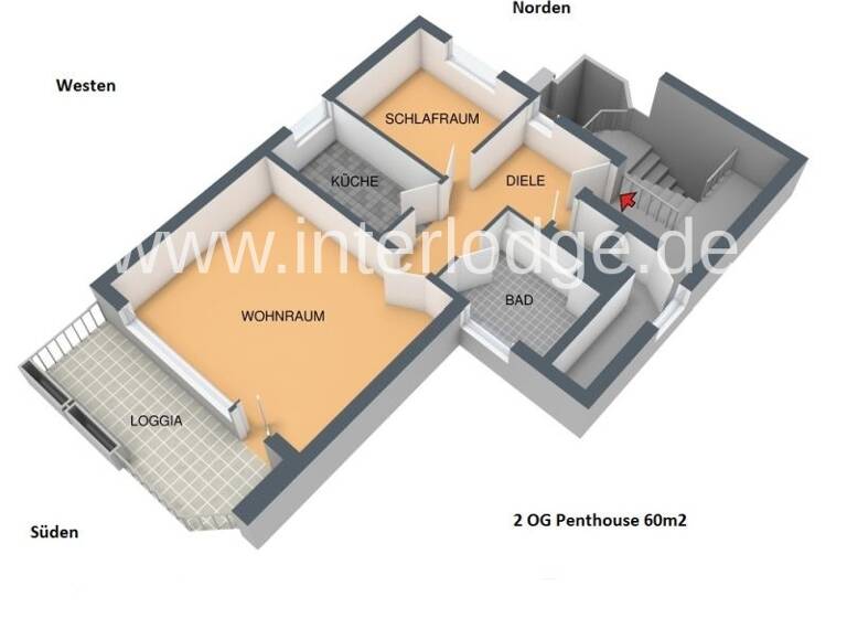Wohnung zur Miete auf Zeit 1.320 € 2 Zimmer 60 m² frei ab 01.07.2026 Gnadental Neuss / Gnadental 41468