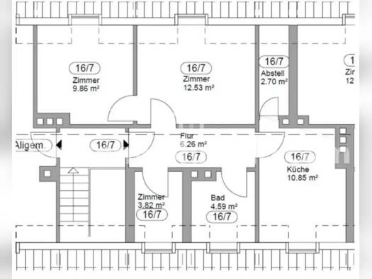 Wohnung zur Miete Tauschwohnung 730 € 2 Zimmer 50 m² Regensburg 93047